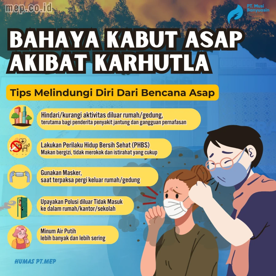 WASPADA KABUT ASAP, BERIKUT TIPS TERHINDAR DARI ISPA