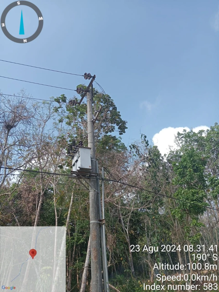 Update Penormalan Padam Gangguan Listrik Di Wilayah Kerja PT MEP Kapel Jirak Jaya Tanggal 23/08/2024