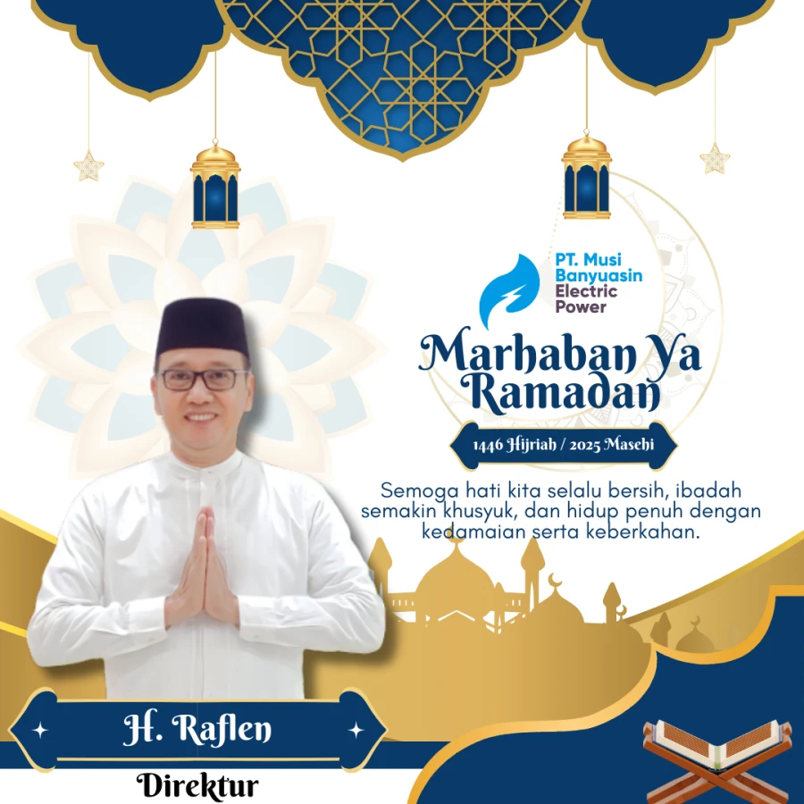 Segenap Keluarga besar PT.MEP mengucapkan Marhaban ya Ramadhan 1446 H/2025M
