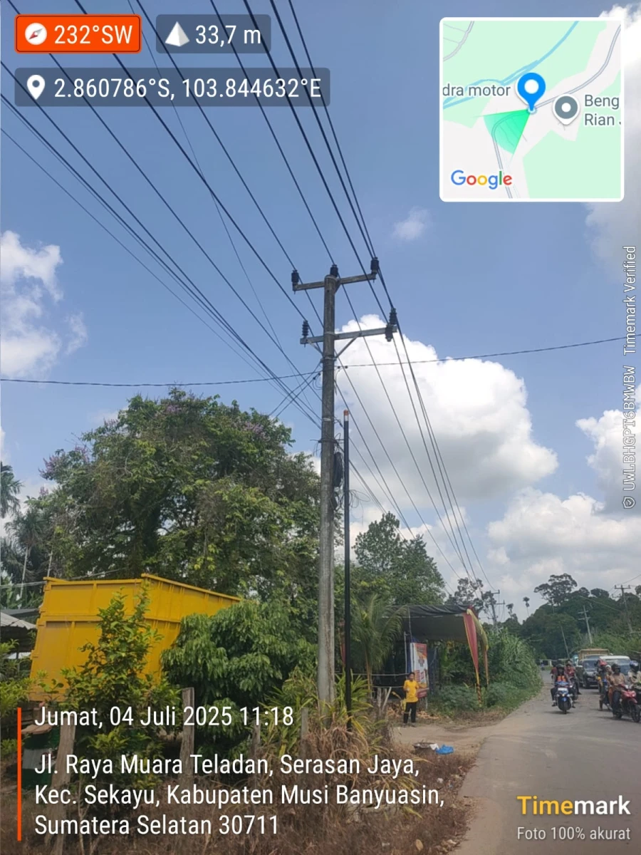 Informasi Penyebab Padam Gangguan Listrik Di Wilayah Kerja PT MEP Kapel Plakat tinggi hari Jum'at tanggal 04/07/2025