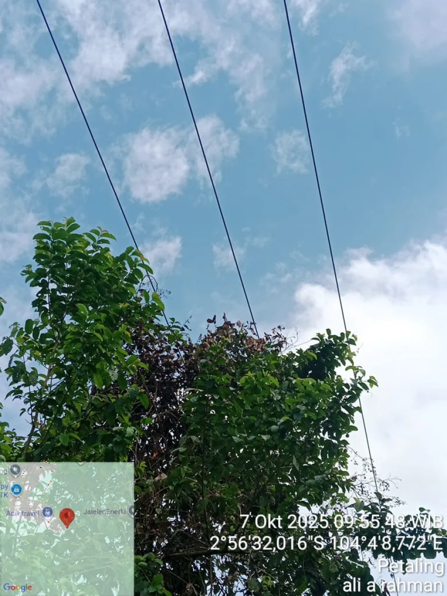 Informasi penyebab pemadaman wilayah kapel Lais [Rantau Kroya] tanggal 07/10/2025