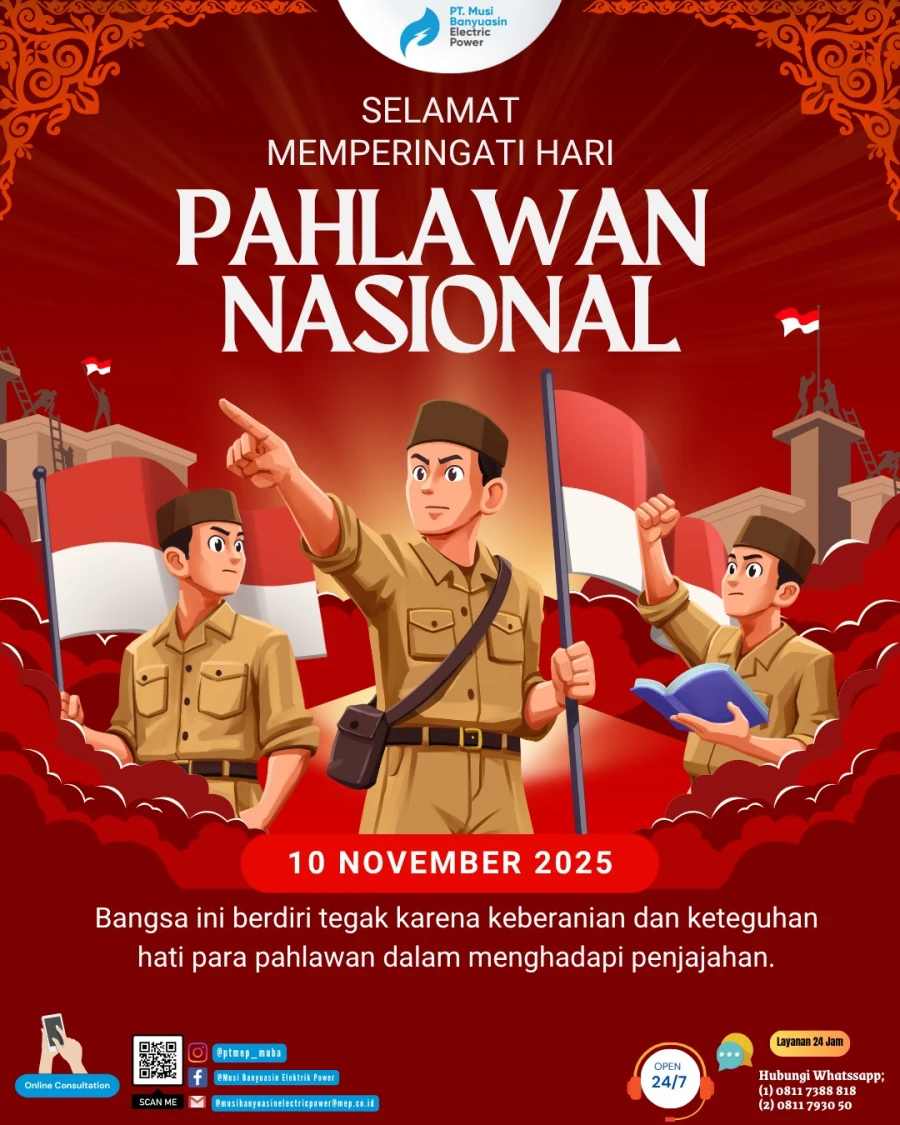 UCAPAN HARI PAHLAWAN 10 NOVEMBER 2025