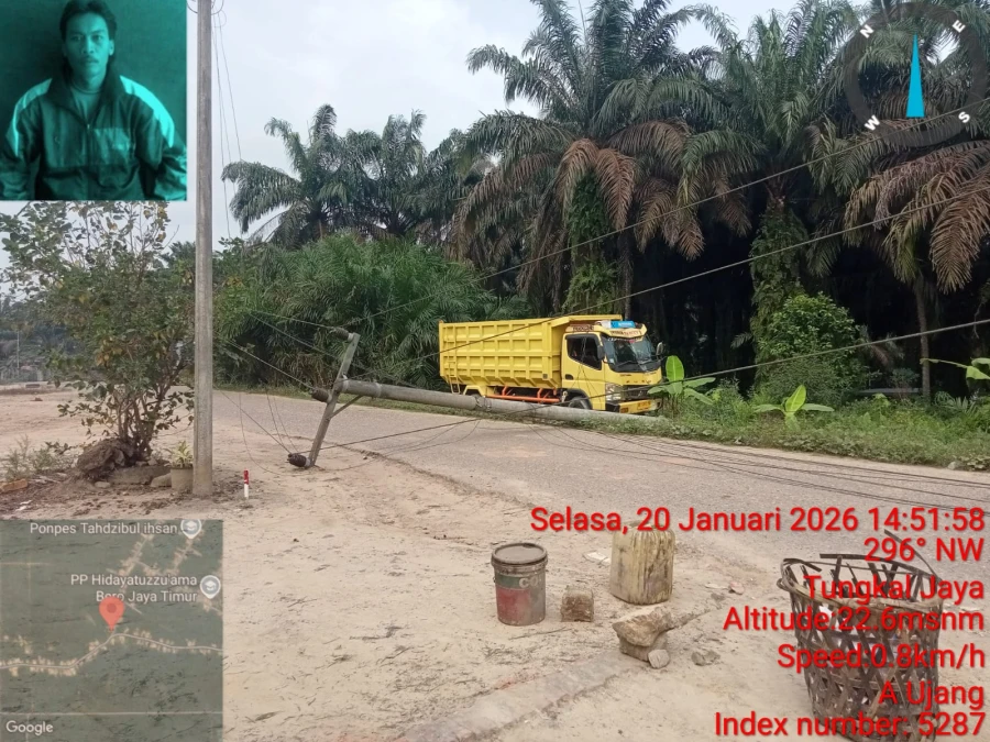 Informasi Penyebab Padam Gangguan Listrik Di Wilayah Kerja PT MEP Kapel Tungkal Jaya  hari Selasa tanggal 20/01/2026