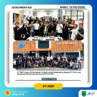 Rabu, 13 Mei 2026 PT MEP Lepas 29 Karyawan Terbaik untuk Bergabung dengan PT Pijar Laju Nusantara Electricity Services [PT PLN ES].